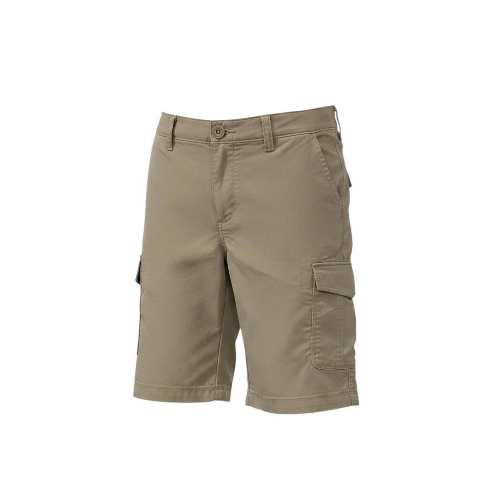 Under Armour Youth Khaki Stretch Waist Cargo Shorts Casual Comfort Size YM